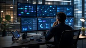 Ultra-photorealistic featured image for What Are AI Agents? The Technology Behind Autonomous AI Systems