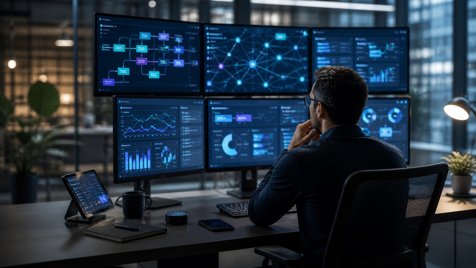 Ultra-photorealistic featured image for What Are AI Agents? The Technology Behind Autonomous AI Systems