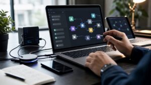 Ultra-photorealistic featured image for How to Build AI Agents That Use Tools