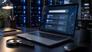 Ultra-photorealistic featured image for How to Build an AI Search Engine