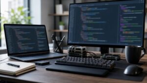 Ultra-photorealistic featured image for How to Build AI Tools with Python