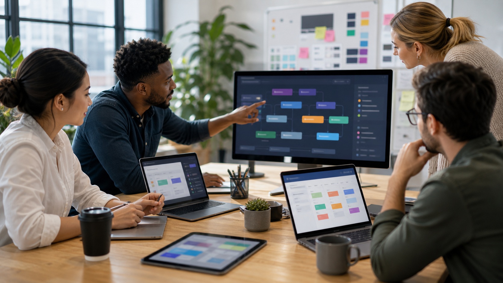 Ultra-photorealistic featured image for AI-Driven Marketing Workflow Automation