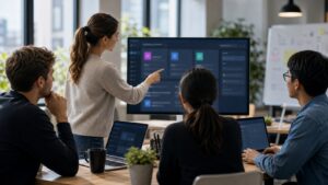 Ultra-photorealistic featured image for How to Build Internal AI Tools for Your Team