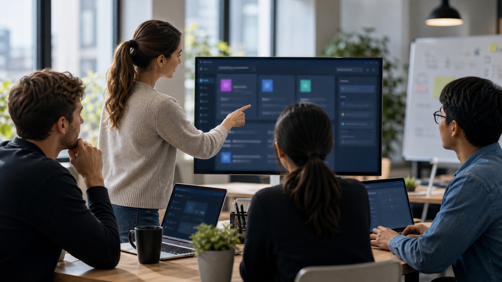 Ultra-photorealistic featured image for How to Build Internal AI Tools for Your Team