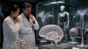 AI-themed editorial hero image for The Science Behind Synthetic Consciousness: Could Machines Ever Think?