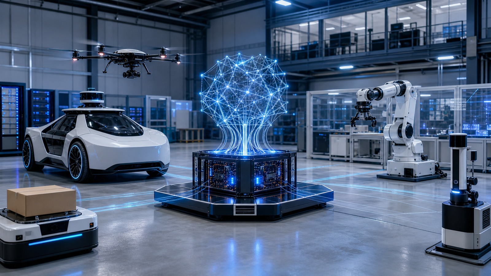 AI-themed editorial hero image for Autonomous Systems Explained: How AI Is Powering the Next Generation of Intelligent Machines