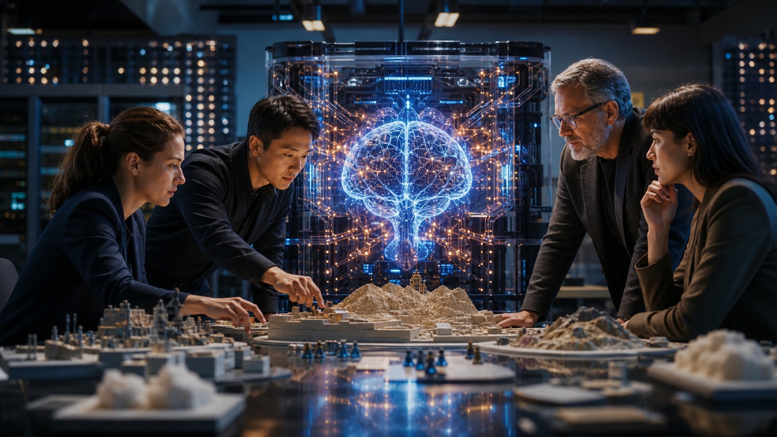 AI-themed editorial hero image for Human-AI Synergy Explained: The Future of Smarter Decision-Making